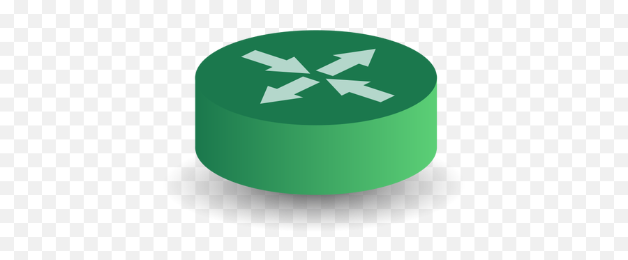 Green Router Diagram Icon Vector Drawing - Cisco Router Icon Png Emoji,Crown Emoji