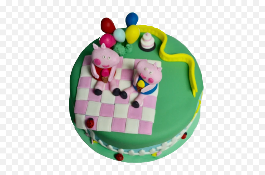 Peppa Pig Cake U2013 Sugar Street Boutique - Cake Decorating Supply Emoji,Emoji Cake Ideas