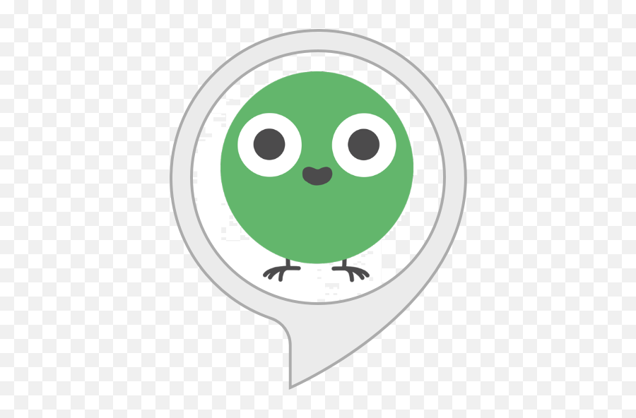 Amazoncom The Green Bird Alexa Skills - Dot Emoji,Bird Emoticon