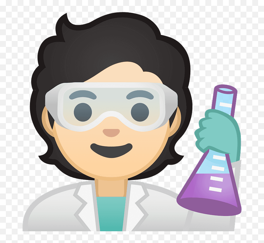 Scientist Emoji Clipart Free Download Transparent Png - Beaker,Descargar Emoji