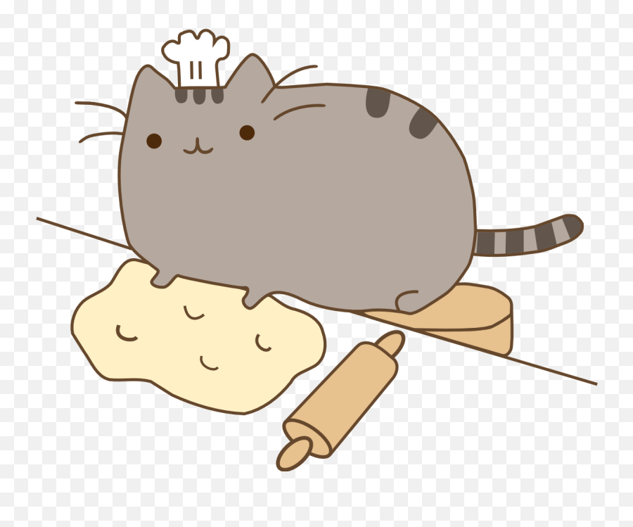 Best Pusheen The Cat Wallpaper - Grey Cute Cat Cartoon Emoji,Pusheen The Cat Emoji