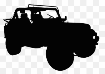 Jeep Siluett - Clip Art Silhouette Jeep Emoji,Tire Emoji