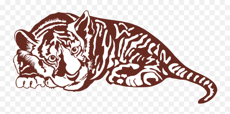 Tiger - Cub Tiger Clipart Drawing Emoji,Tiger Flag Emoji