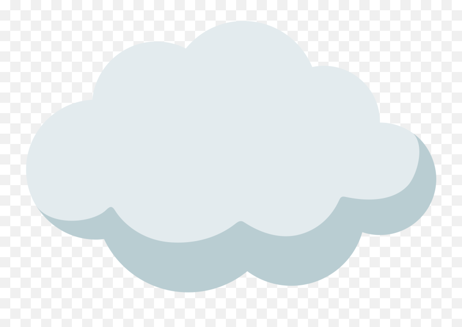 Cloud Emoji Png Picture - Clip Art,Clouds Emoji
