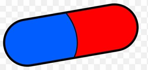 Free Pills Medicine Illustrations - Red And Blue Pill Png Emoji,Bullet Emoticon