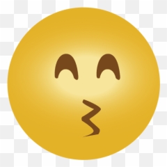 The Best Free Emoticons Icon Images - Emoji Beso Png,Unsure Emoji
