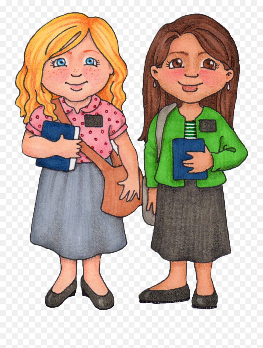 Sister Cliparts Download Free Clip Art - Clipart Lds Sister Missionaries Emoji,Brother And Sister Emoji