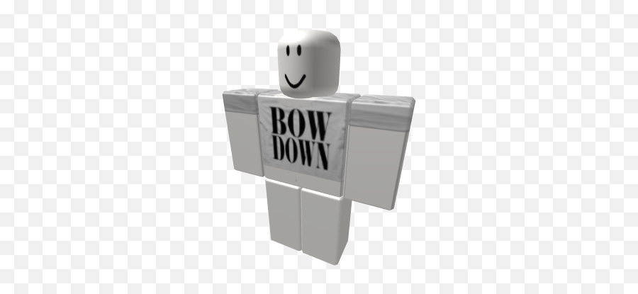 Bow Down Crop Top - Roblox Powerpuff Girls Shirt Emoji,Bow Down Emoticon