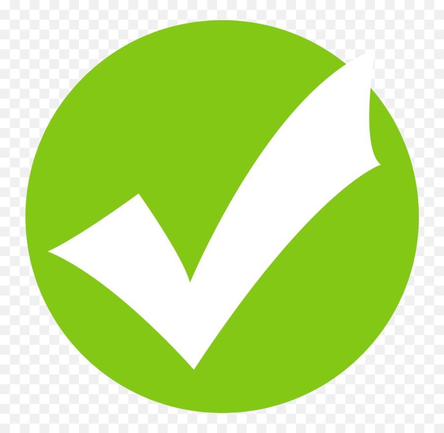 Png Checkbox Leaf Icons Mark Computer - Icon Green Tick Png Emoji,Emoji Checkbox