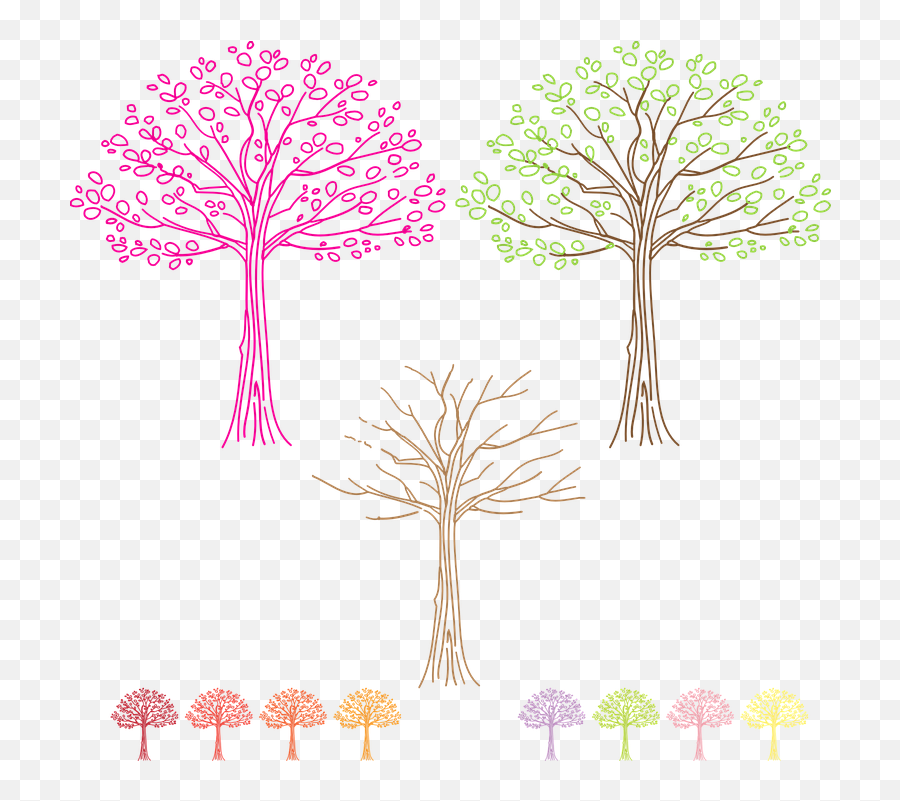 Free Oak Tree Vectors - Drawn Tree Emoji,Maple Leaf Emoticon