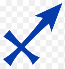 Sagittarius Sign - Sagitarius Sigil Png Emoji