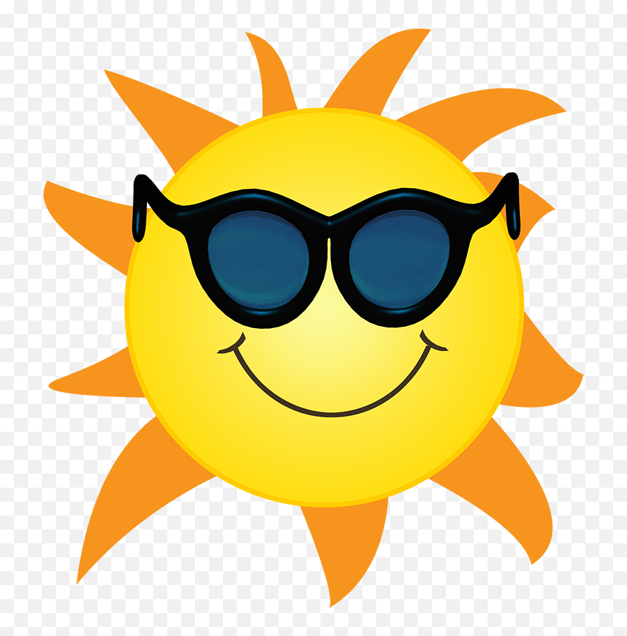 Sun Clipart - Flower Smiley Clipart Png Emoji,Sun Emoticon