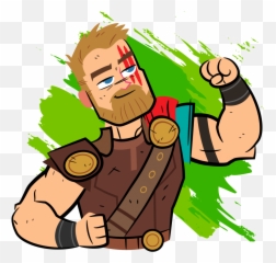 Thor Clipart Thor Ragnarok Picture - Marvel Thor Ragnarok Animated Emoji,Thor Emoji