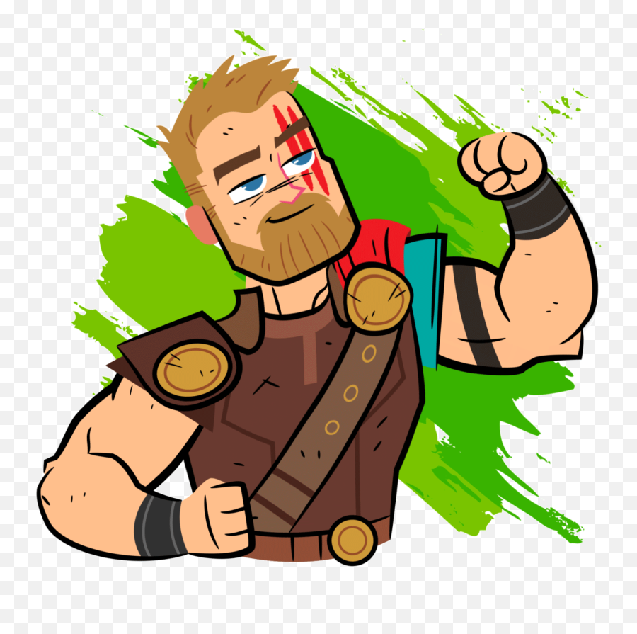 Thor Clipart Thor Ragnarok Picture - Marvel Thor Ragnarok Animated Emoji,Thor Emoji