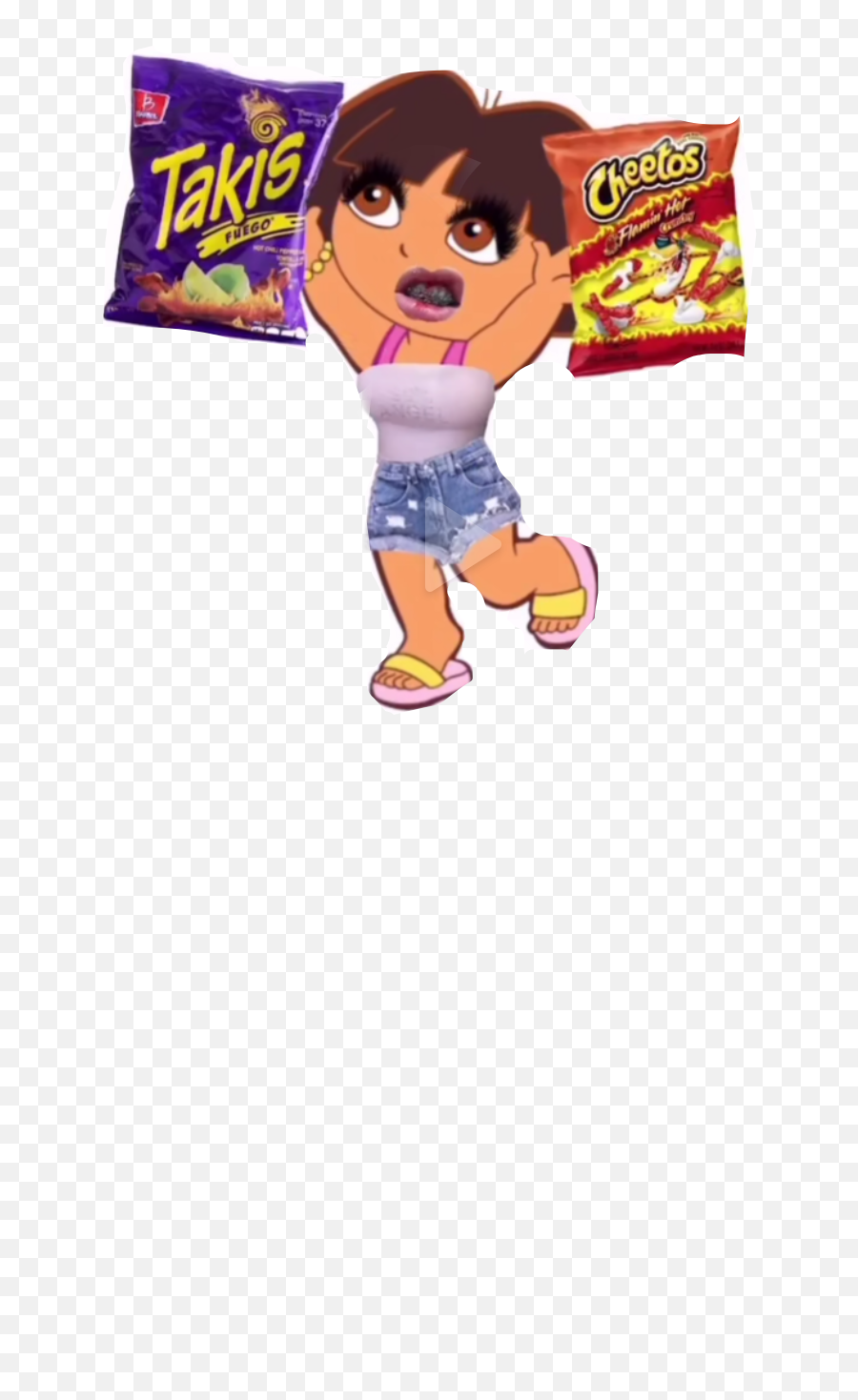 Largest Collection Of Free - Dora As A Latina Emoji,Latina Emoji