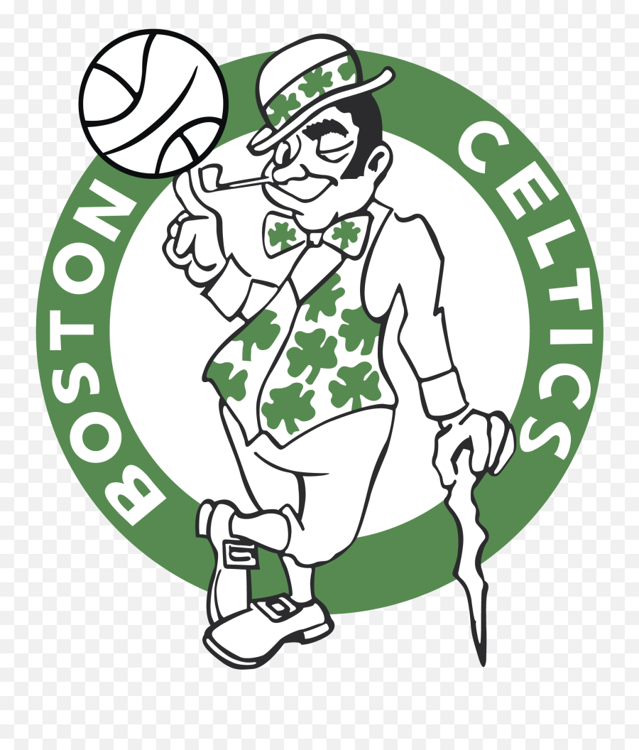 Clipart Boston Celtics Clover - Boston Celtics Logo 1974 Emoji,Celtics Emoji