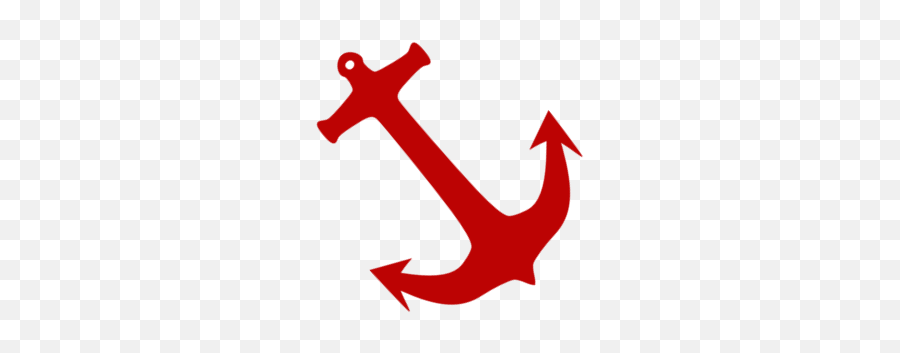Red Anchor Clip Art 4 - Clipartix Red Nautical Anchor Clip Art Emoji,Emoji Anchor