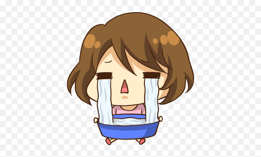 Top Lmfao Cartoon Stickers For Android Ios - Anime Crying Gif Png Emoji,Lmfao Emoji