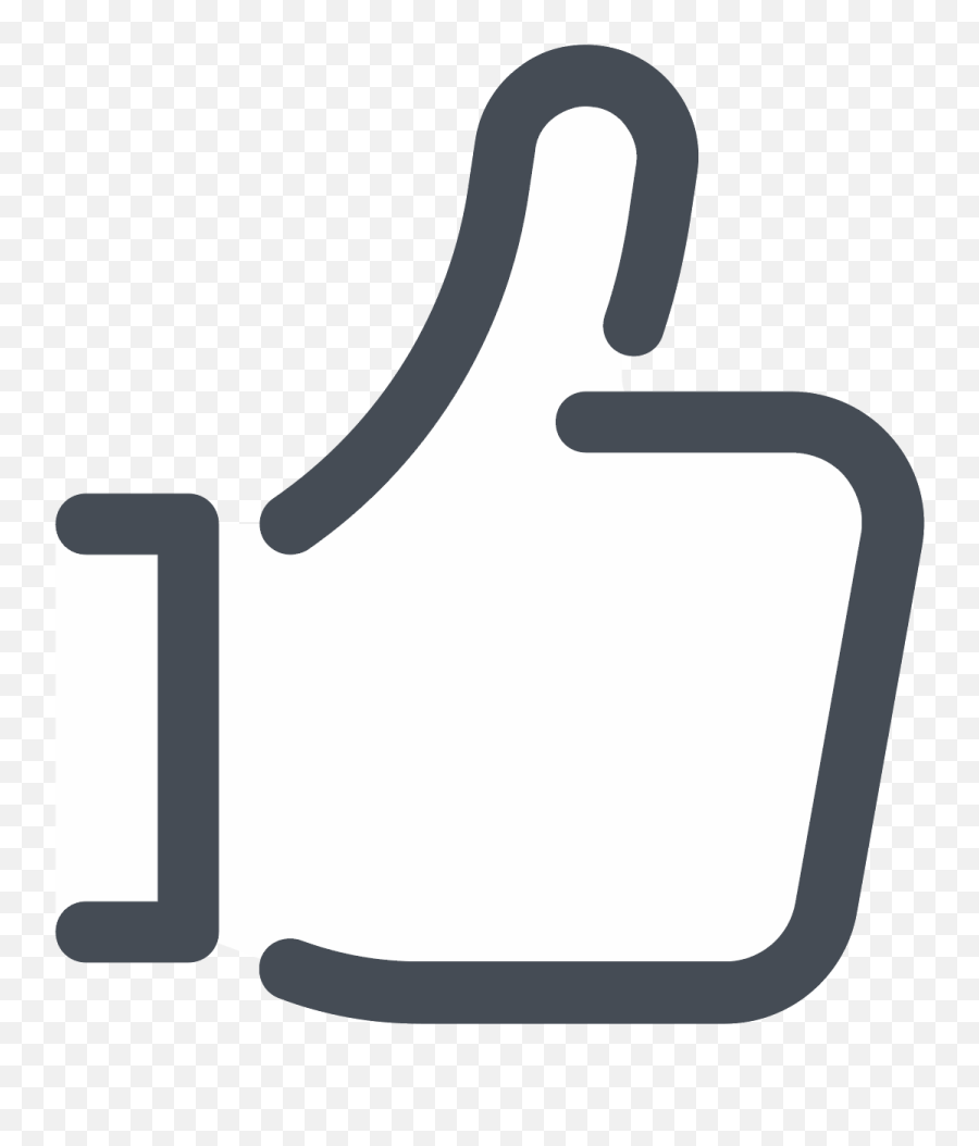 Download The Universal Thumbs Up Icon For Liking Things On - Clip Art Emoji,Thumbs Up Facebook Emoji