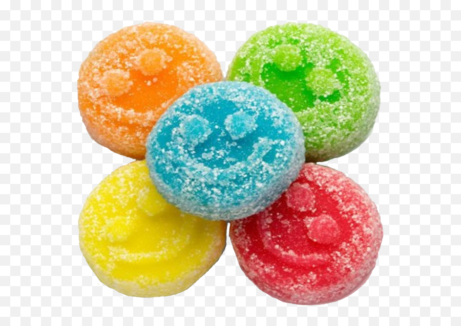 Sour Emoji Gummies - Colorful Round Sour Candy,Candy Emoji