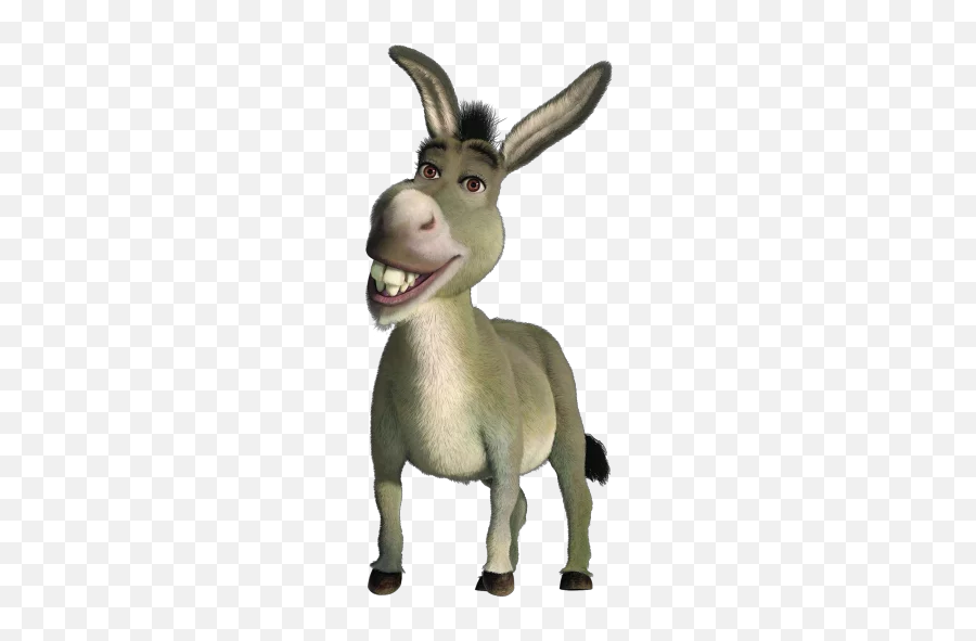 Movies - Stickers For Telegram Donkey From Shrek Transparent Background Emoji,Donkey Emoji Facebook