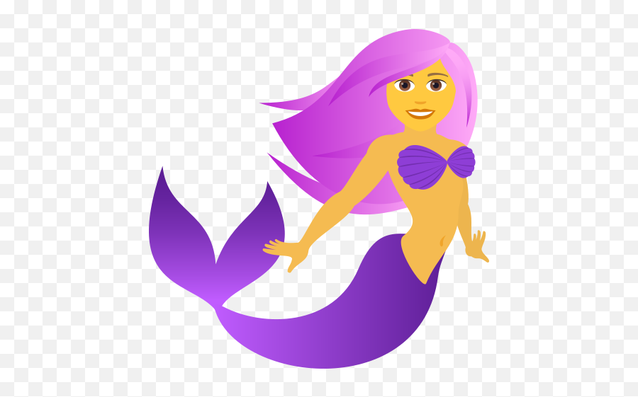 Emoji Siren To - Mermaid Emoji Dark Skin,Siren Emoji