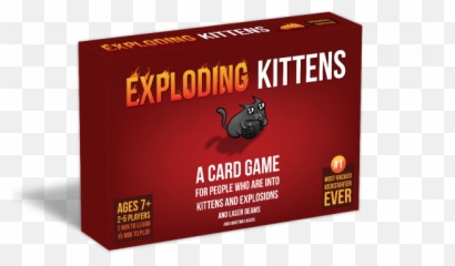 Exploding Kittens Card Game - Png Emoji