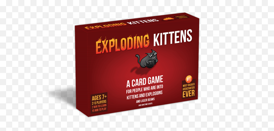 Exploding Kittens Card Game - Exploding Kittens Png Emoji,Emoji Card Game