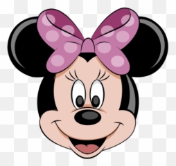 Ribbon Cut Out Png - 17728 TransparentPNG Minnie Mouse With Pink Bow Emoji