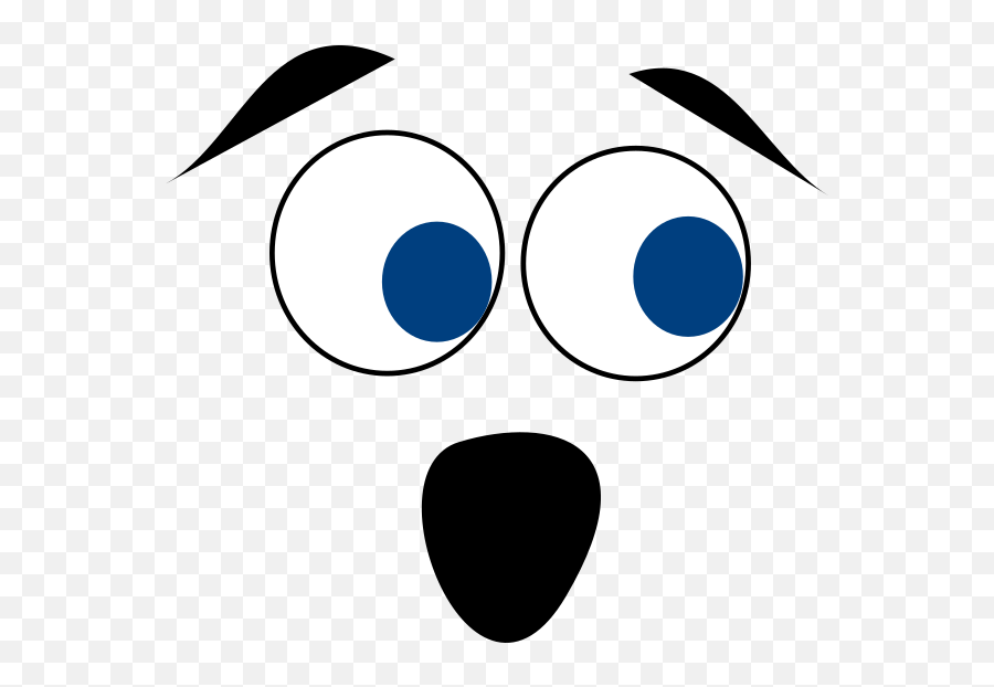 Cartoons Png Scared Face Scary Clown Face - Scared Face Png Transparent Emoji,Scary Clown Emoji