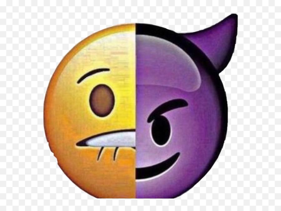 Two - Happy Emoji,Two Faced Emoji