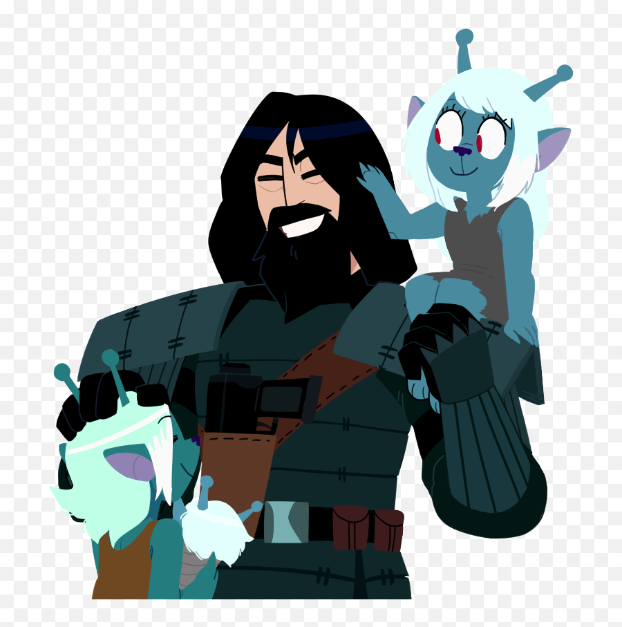 With Jack Saving Dog - Samurai Jack Help People Emoji,Headpat Emoji