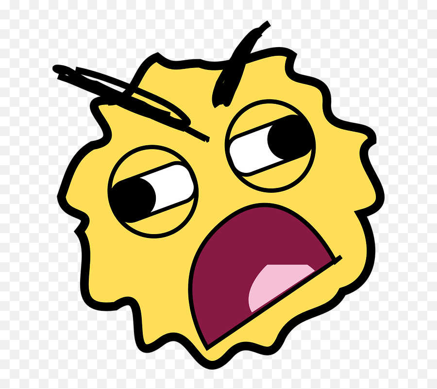 Free Anger Angry Vectors - Deprecate Meaning In English Emoji,Music Note Emoji
