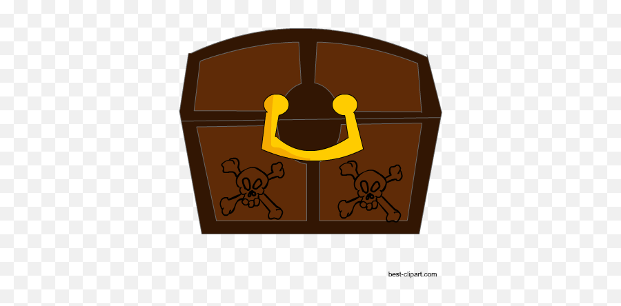 Free Pirate Party Clip Art - Illustration Emoji,Treasure Chest Emoji