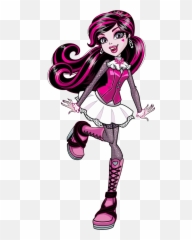 Draculora Daughter Of Dracula - Draculaura Monster High Artwork Emoji