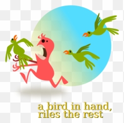 One In Hand - Cartoon Quotes Emoji