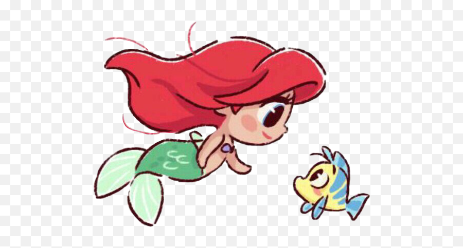 Ariel Disney Flouers Littlemermaid - Cute Ariel Little Mermaid Emoji,Ariel Emoji App