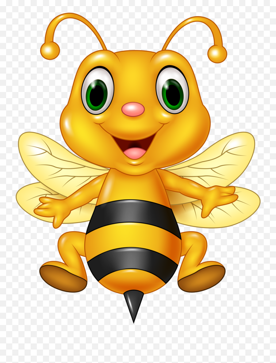 Queen Clipart Honeybee Queen Honeybee - Animal Cartoon Image Png Emoji,Honeybee Emoji