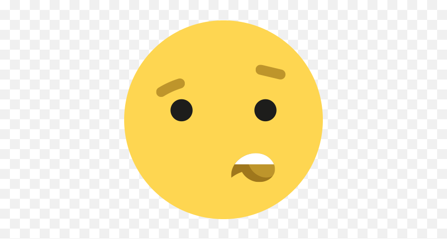 3 - Smiley Confused Vector Png Emoji,Unsure Emoji