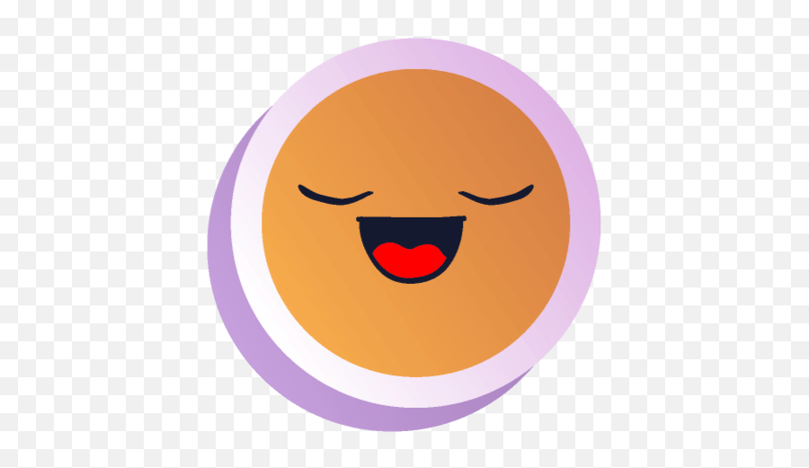 Cute Emoticons Sticker - Circle Emoji,Fun Emoticons