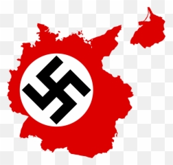 Nazi Transparent Circle Picture - Germany Flag Map Emoji