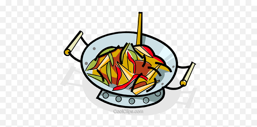 Fries Vector Frying Picture - Chinese Food Animation Png Emoji,Stir Fry Emoji