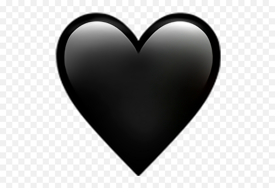 Emoji Iphone - Whatsapp Emoji Black Heart,Emoji Stickers Iphone