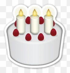 Birthday Cake Emoji Iphone - The Boutique Ryland And Shane Engagement