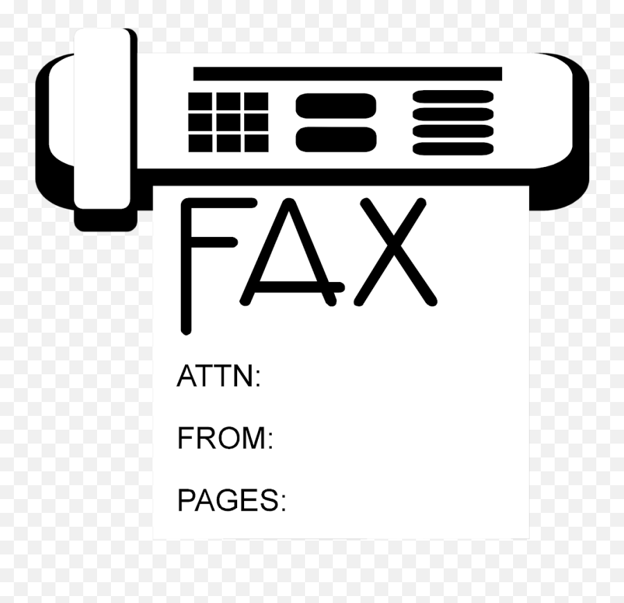 Fax - Clip Art Library Fax Emoji,Fax Emoji