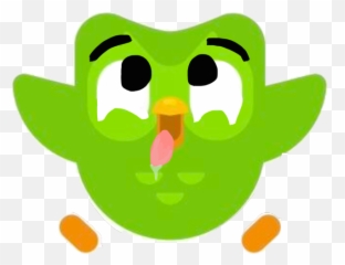 Largest Collection Of Free - Duolingo Bird Emoji