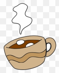 Hot Chocolate Clip Art - Transparent Background Hot Chocolate Clipart Emoji,Hot Cocoa Emoji