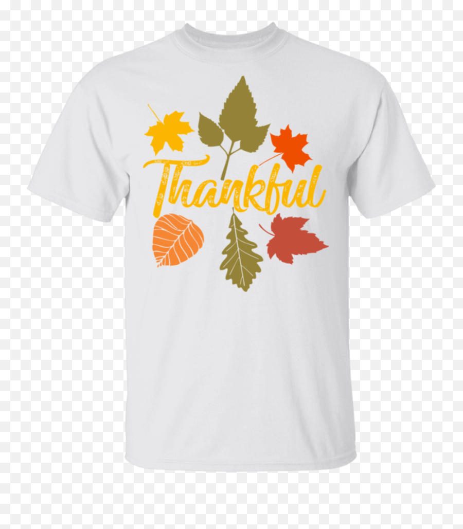 Thankful - Thanksgiving Autumn Leaves Tshirt Shirts T Maple Leaf Emoji,Thanksgiving Turkey Emoji