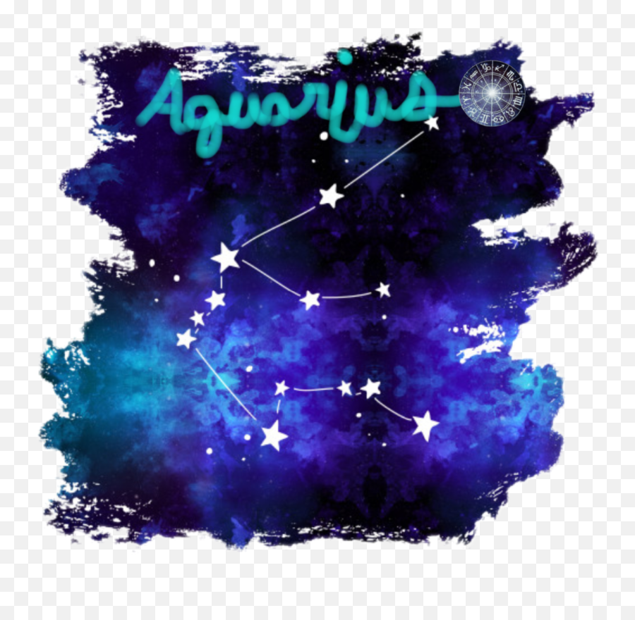 Zodiacsign Aquarius - Galaxy Libra Emoji,Aquarius Sign Emoji