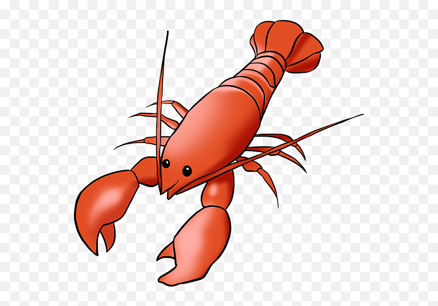 How To Draw A Lobster - Draw A Lobster Step By Step Emoji,Lobster Emoji